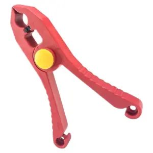 【ALLOWANCE】Insulated Plastic Wire Clamp For Electrical Work 5.9 Inch 1000V Anti Magnetic Safety Spring Clip 33Mm Opening