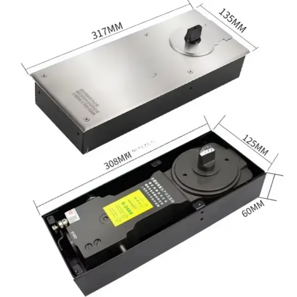 High Quality German Crown S - 2400 Heavy Duty Spring Hinge for Exterior Metal Wood Door