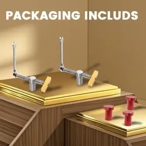 Woodworking Bench Dog Brake Inserts Workbench Fast Fixed Clip Clamp Brass Fixture Vise for 19mm Desktop Hole Carpenter Tools