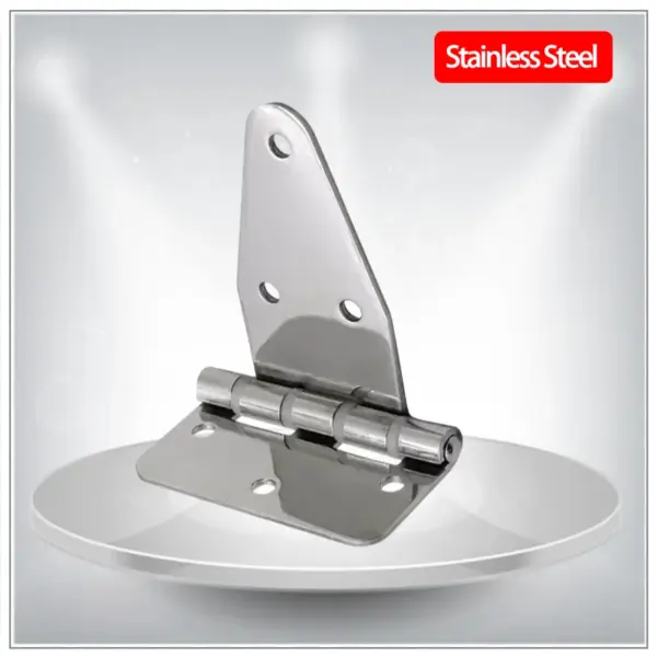 2pcs Heavy-Duty Silent Hinge 304 Stainless Steel for Industrial Furniture Electrical Open Box Cabinet Door Hardware