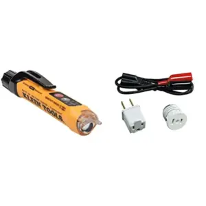 NCVT3P Dual Range Non Contact Voltage Tester and 69411 Circuit Breaker Finder Accessory Kit, Circuit Breaker Leads, Circuit Bre