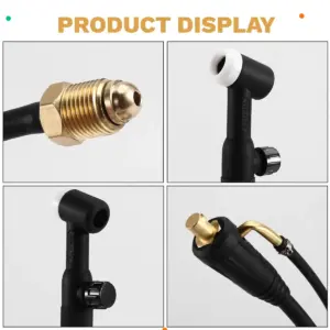 A64K WP17V TIG Welding Torch 4M Argon TIG Torch with 10-25mm² Connector Lift TIG Burner for Soldering Welding Equipment