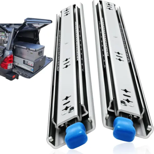 Heavy Duty Drawer Slides with Lock 12-60 inch 250 lbs Side Mount Full Extension Ball Bearing