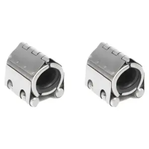 2X Pipe Repair Clamp For 1 Inch Pipes, Leak Sealer,Emergency Pipe Repair Kit For Plastic And Metal Pipes 25Mm-27Mm-AT30