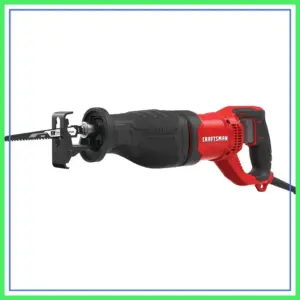 7.5 Amp Reciprocating Saw, 3200 RPM, 1-1/8 in Stroke, Variable Speed, Tool-Free Blade Change