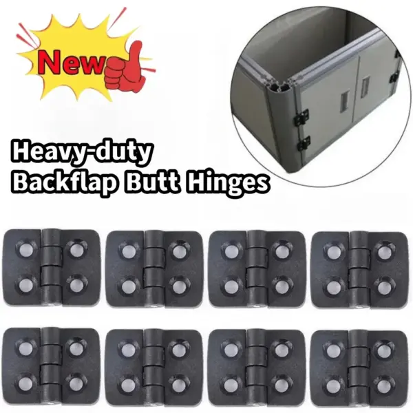 Door Hinges Heavy-duty Backflap Butt Hinges Aluminium Box Electrical Cabinet Window Hinges Household Repairing Repalce Hardware