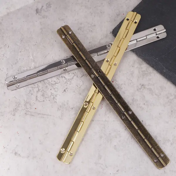 NEW 2 Pcs Hinge Hinges For Crafts Heavy Duty Piano Cabinet Box Long Window Iron Furniture Door And Window Hinge Long Hinge