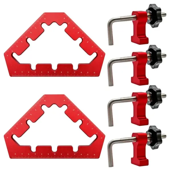 Clamping Squares For Woodworking 45/90 Degree Clamp Triangle Right Angle Clamp 90 Degree Corner Clamp