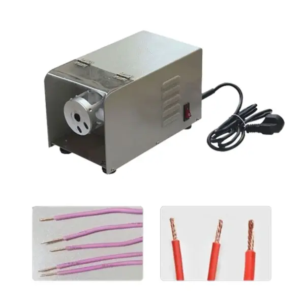 Automatic Wire Stripper Stripping Cable Peeling Twisting Machine For Wire 1-4MM Electric Wire Stripping Twisting Machine