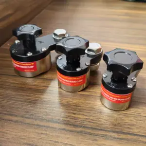 200A/300A/600A Magnetic Welding Ground Clamp Adjustable Clamp Switchable Magnet Welding Holder Grounding Magnet Connector