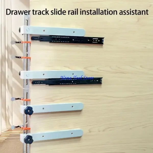 31GJ Adjustable Slide Installation Jig Cabinet Hardware Fixture Tool