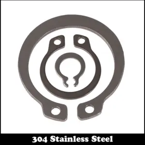 M35 M65 304 Stainless Steel 304ss Spring Washer DIN471 C Type Snap Retaining Ring For 35mm 65mm Outside External Shaft Circlip