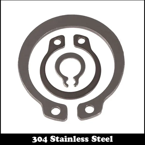 M35 M65 304 Stainless Steel 304ss Spring Washer DIN471 C Type Snap Retaining Ring For 35mm 65mm Outside External Shaft Circlip