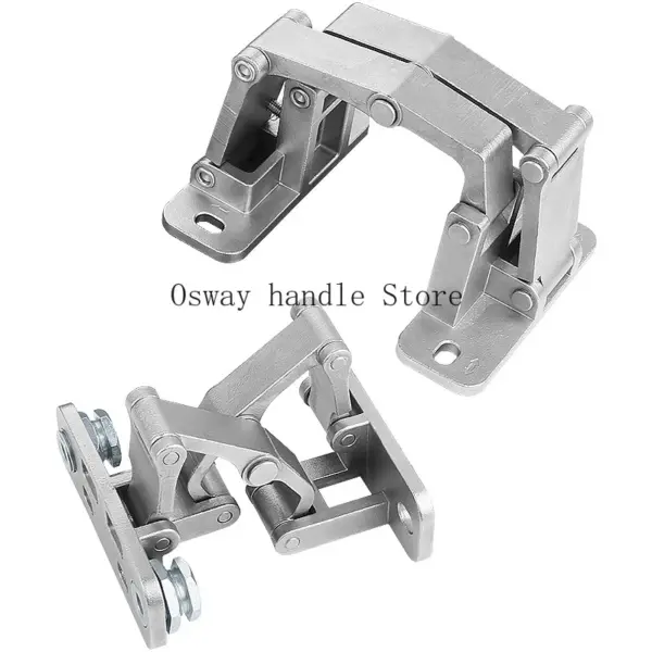 Stone Door 165 Degrees Invisible Door Hinge Fire Door Outside Opening Heavy Duty Stainless Steel Hinge