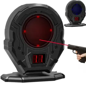 D2-Fire Laser Training Target Reactive Counting Laser Shooting Target Electronic Scoring Target For Shooting Practice Trainer