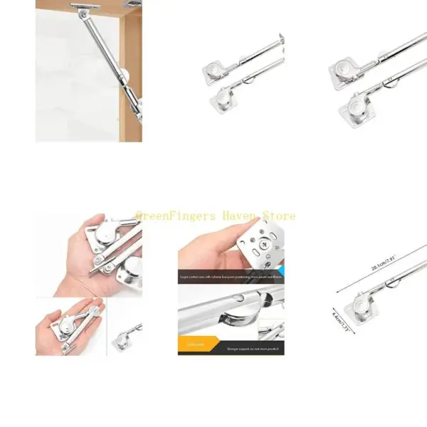 F68D Hydraulic Support Rod Heavy Duty Hinges Pneumatic Rod for Upturn Wooden Doors