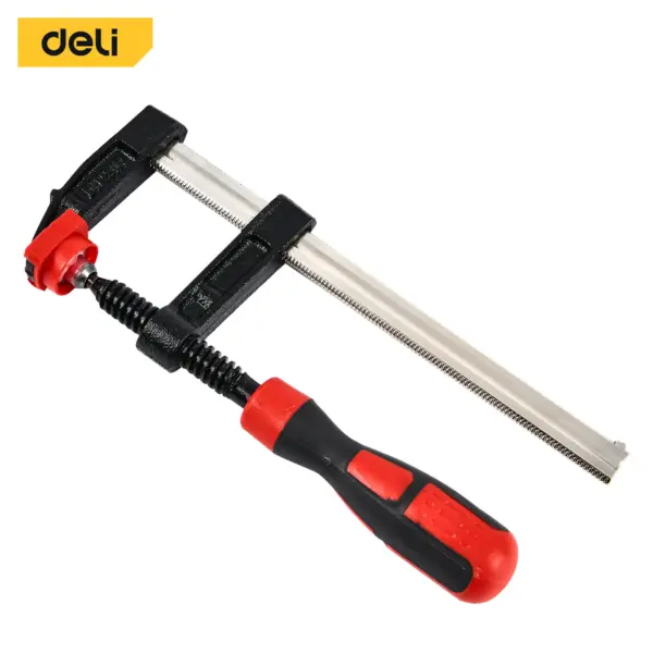 Deli 150mm Stainless Steel Clamps Set 4-pack 6 Inches Quick-Release F Clamps for Woodworking Accessories  Metal Clamps
