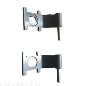 652F 2Pcs Heavy Duty Cab Door Hinge 7193725 Skid Steer Loader Door Hinge Replacement Hardware for S750 S770 S550 S650 S630
