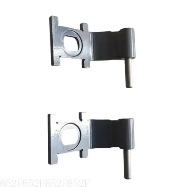652F 2Pcs Heavy Duty Cab Door Hinge 7193725 Skid Steer Loader Door Hinge Replacement Hardware for S750 S770 S550 S650 S630