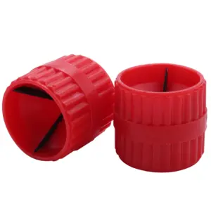 A95G 4 Pcs Copper Pipe Cleaner And Reamer Set Inner-Outer Reamer Pipe And Tube Deburring Reamer Chamfer Tool