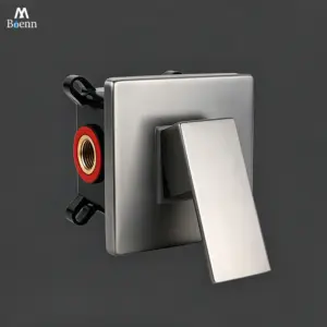 Concealed Hot Cold Mixing Valve Bathroom Accessories Shower Diverter Embedded box Faucets Solid Brass Body Replaceable Cartridge