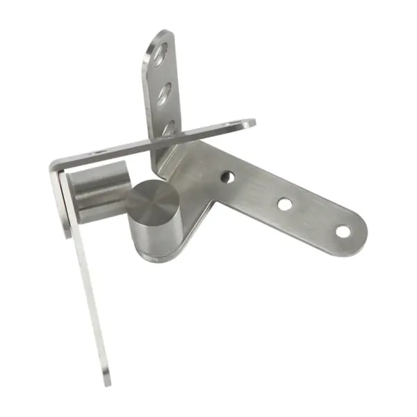 2pcs Stainless Steel Pivot Rotation Door Hinges Heavy Duty Rotating Shaft Adjustable Hinge Positioning Pivot Door Hardware