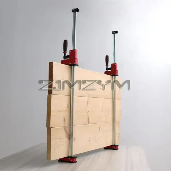 300/400/500/600/800mm Heavy-duty Parallel F Clamp for Woodworking and Metalworking - Wide Jaw Opening and Strong Clamping Force