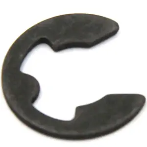 100Pcs/Bag GB896/DIN6799 E-Type External Retaining Rings Open Circlips 65Mn Black Finish D0.8 D1.2 D2 D2.5 D3 D4