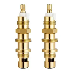 R9UF 2Pcs Replacement Disc Cartridge Metal Shower Valves Faucet Cartridge for 910-030 Shower Cartridge Accessories Enduring