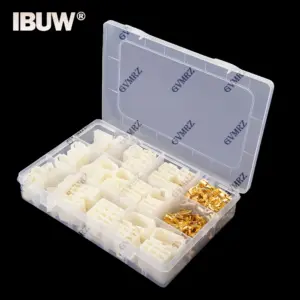 6.3 mm 1‑6Pin Automotive Quick‑Disconnect Connector Kit with Male & Female Housings and Brass Crimp Terminals
