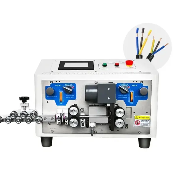Automatic Wire Harness Wire Cutting Stripping Machine Cable Stripper Multi-core Cable Inside Outside Cutting and Peeling Machine