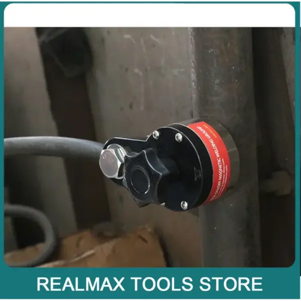 200A On/Off Magnetic Welding Ground Soldering Grounding Clamp Iron Welding Machine Neodymium Magnet Connector