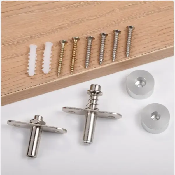 Heavy-Duty Rotation Mounting Hardware Anti-Rust Silent Pivot Windows Hinges Adjustable Smooth Rotation Pivot Doors Hinges