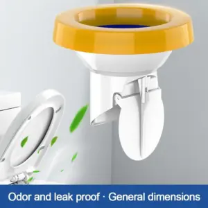 Toilet Flange Ring Closestool Universal Anti-leak Drain Pipe Floor Outlet Spill Sealing Bowl