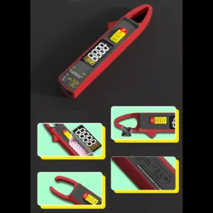 UX2 200A Clamp Meter 6000-digit Digital Multimeter AC DC Current up to 200A Auto Range with 23mm Jaw for Heavy-duty Cables