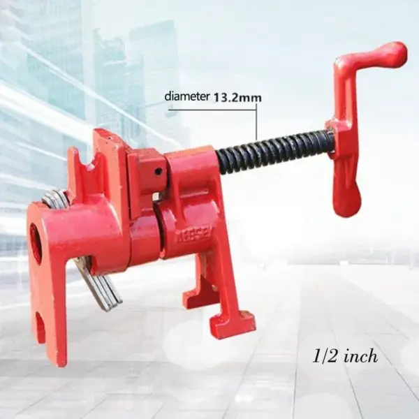 1/2 3/4 inch Heavy Duty Pipe Clamp Woodworking Wood Gluing Pipe Clamp Pipe Clamp Fixture Carpenter Woodworking Tools 파이프 클램프