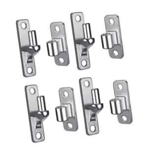 652F Upgrades Heavy Duty Steel Hinges Wooden Fence Hinges for Farm & Garden gate