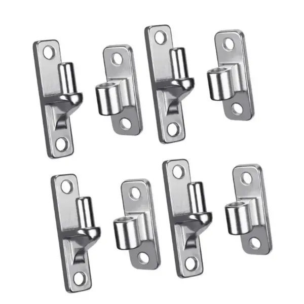 652F Upgrades Heavy Duty Steel Hinges Wooden Fence Hinges for Farm & Garden gate