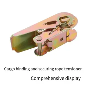 1Pcs Heavy Duty Ratchet Buckles Ratchet Strap Buckle Only Sturdy Wear Resistant Tensioner for Tie Down Strap Fastening Outdoor