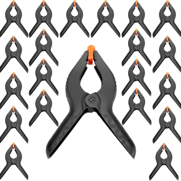 10pcs Nylon Woodworking A-shaped Clip Quick Plastic Clip Tool Spring Clip for Photography Background Fixation Toggle Clamps