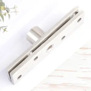 2Pcs Rotating Door Pivot Hinges Stainless Steel Hidden 360 Degree Rotation Heavy Duty Concealed Door Hinges Pivot Hinge