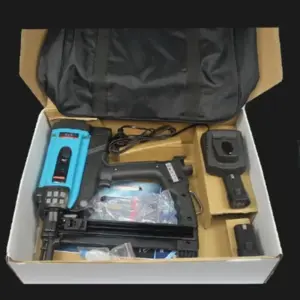 Pneumatic Nail Gun Lithium Battery Gas Nail Gun Steel Air Stapler Tools For Frame And Trunking