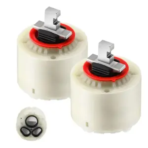 Shower Cartridge Replacement Kit 2 Pieces 023529 0070A H Fits 47mm Single Handle Faucet Valves Without Full Core Replacement