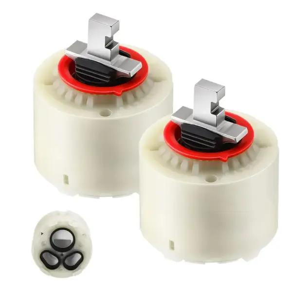 Shower Cartridge Replacement Kit 2 Pieces 023529 0070A H Fits 47mm Single Handle Faucet Valves Without Full Core Replacement