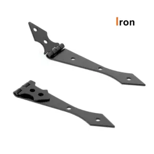 Furniture Cupboard Door Hinge 270 Degree Folding Black Iron Hinge for The Cabinet Door Durable Hardware Accessories for Home Use