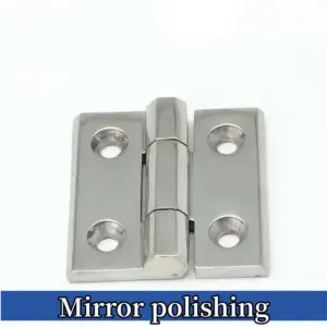 304 stainless steel hinge electric cabinet door thickened hinge heavy-duty mirror industrial machinery folding CL226-1 hardware