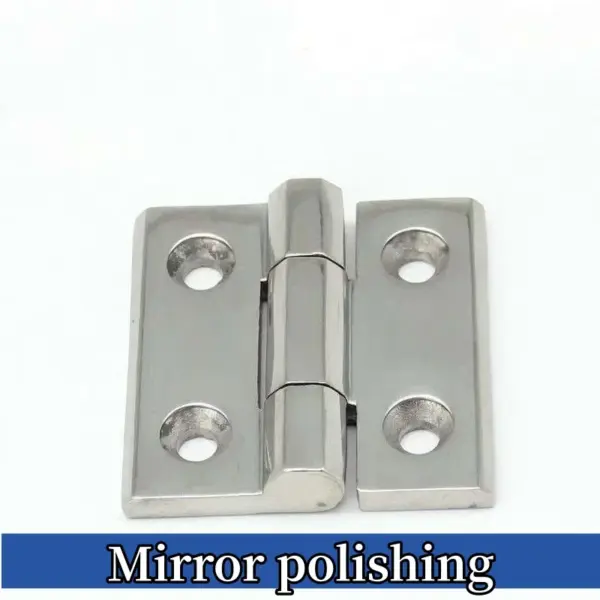 304 stainless steel hinge electric cabinet door thickened hinge heavy-duty mirror industrial machinery folding CL226-1 hardware