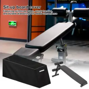 Workout Bench Cover Waterproof Outdoor Dust Shield Sit-up Board Protector Cover Weight Bench Covers For Outside Rain And Sun