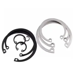 M6-M200 304/316 Stainless Steel C Type Internal Circlip / 65Mn Steel Retaining Snap Ring for Shaft & Hole Fixing