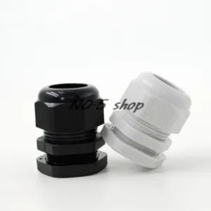 10Pcs PG42 Cable Range 22-32mm OD Thread 46.7mm Waterproof  Cables Glands Connector White or Black